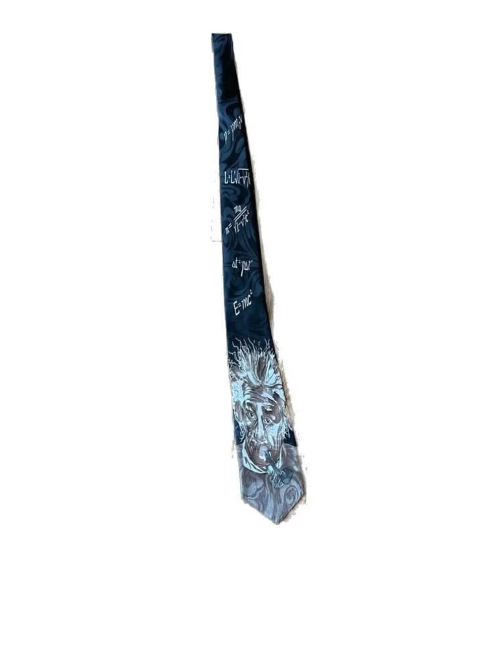 Steven Harris Albert Einstein E=mc2 Science Physics Novelty Necktie‎ with Pipe